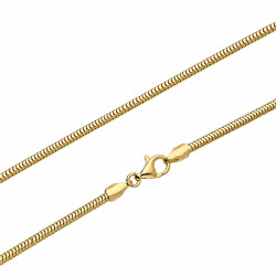 Zlatý řetízek snake ryzost 585 - Pánský styl - iSezam.cz
