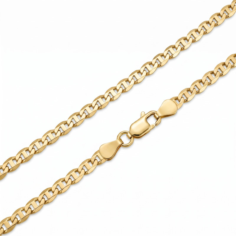 Zlatý řetízek Gucci 3 mm vzor 375 | iSezam.cz