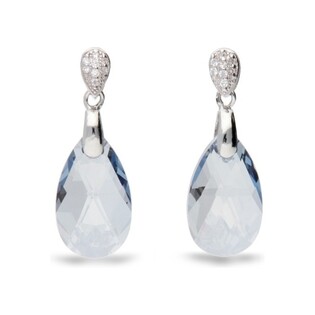 Kolczyki SPARK Dainty Drop CQ KW610616BLS próba 925 Sezam - 1
