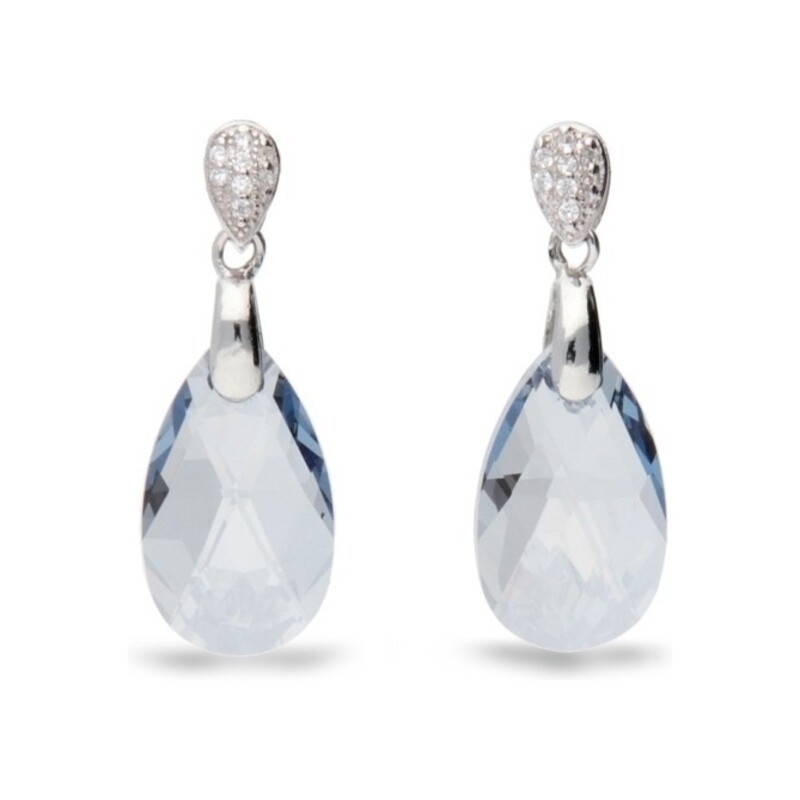 Kolczyki SPARK Dainty Drop CQ KW610616BLS próba 925 Sezam - 1