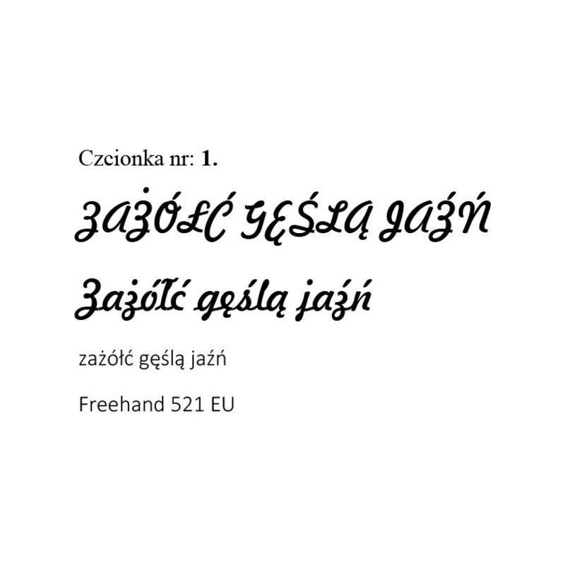Gravírování - iniciály 5 znaků