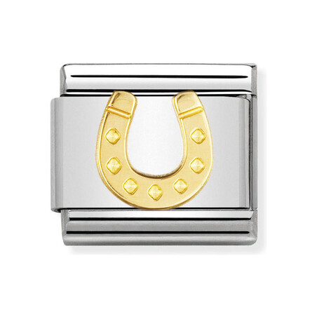 Element Nomination Podkowa 18K - JubilerSezam.pl