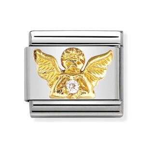 Element Nomination Aniołek 18K - JubilerSezam.pl