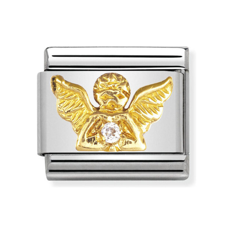 Element Nomination Aniołek 18K - JubilerSezam.pl