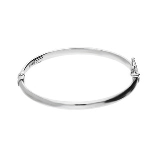 Stříbrný náramek bangla dětský 3,5 mm hladký č. NI522 ryzost 925