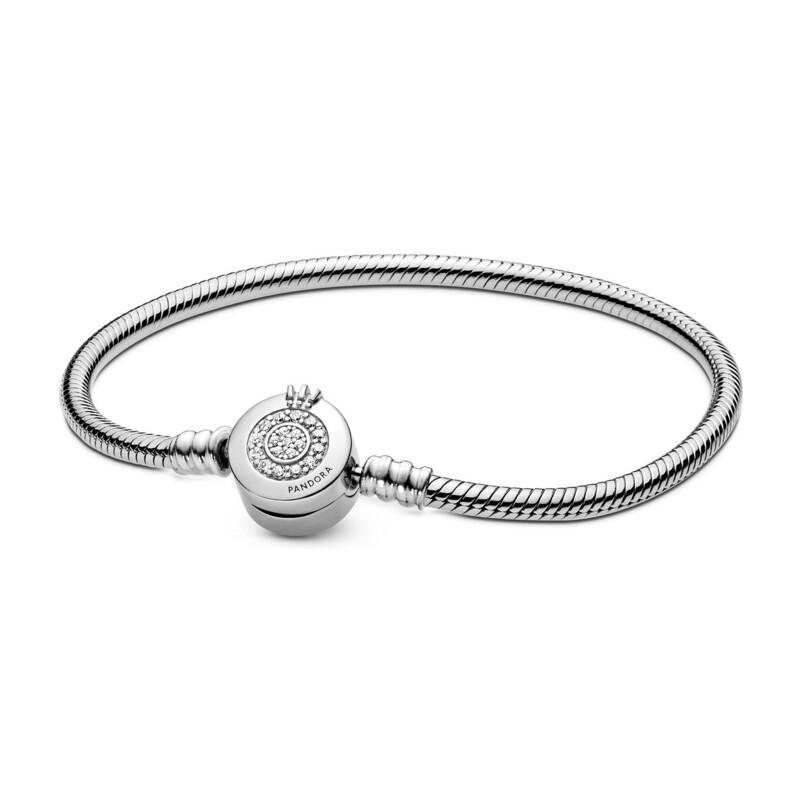 Náramek Pandora Signature stříbro 925 | iSezam.cz