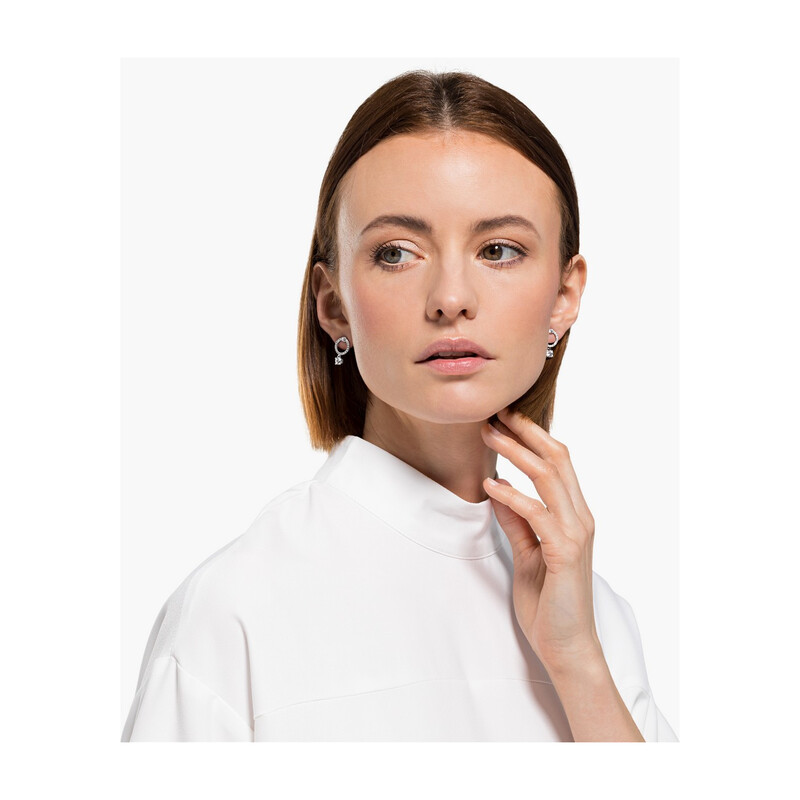 Kolczyki ATTRACT:PE CIR CZWH/CRY/RHS S1 5563278