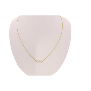 Naszyjnik złoty z diamentami numer AW 036141 z kolekcji Happy Diamond Sezam - 1
