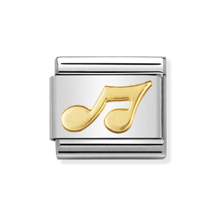 Element Link NOMINATION Composable 18K nutka NP 030117 02