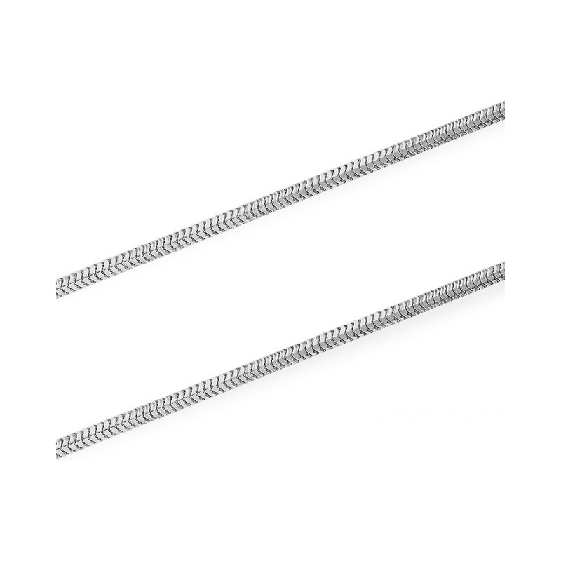 Łańcuszek snake BC 1486-190 ROD próba 925 Sezam - 1