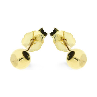 Kolczyki złote kulki 4 mm nr AR BSC4-BE0004MM-V próba 585