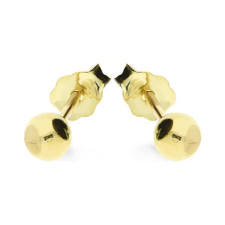 Kolczyki złote kulki 4 mm nr AR BSC4-BE0004MM-V próba 585