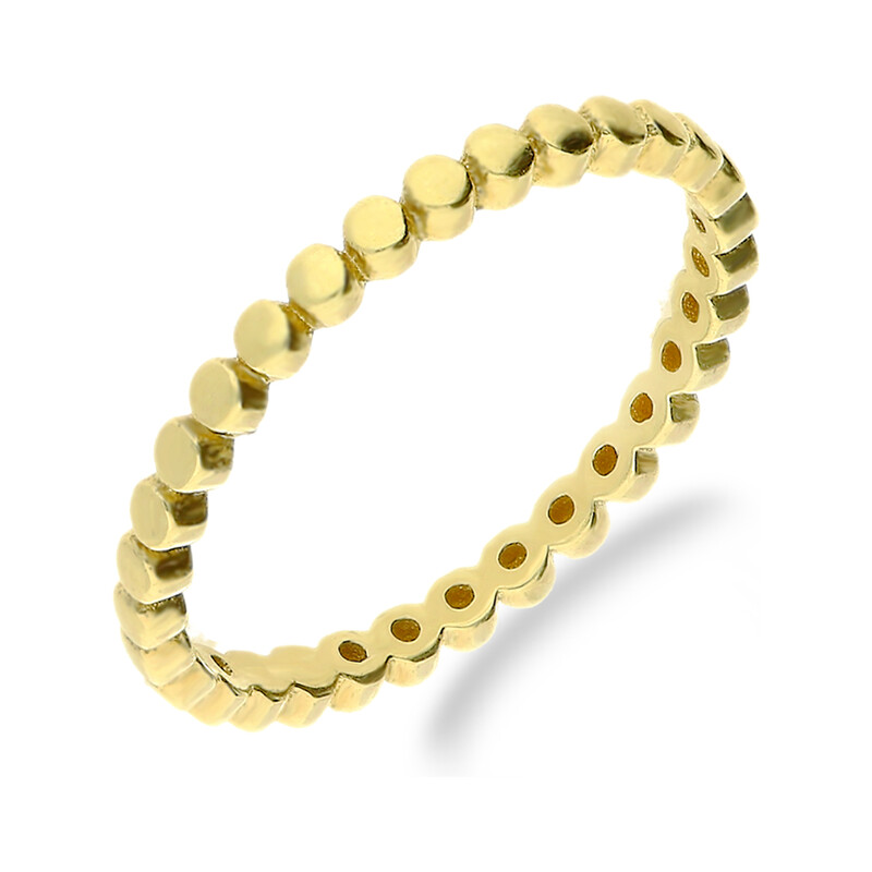 Zlatý prsten bead lesk ryzost 375 | iSezam.cz