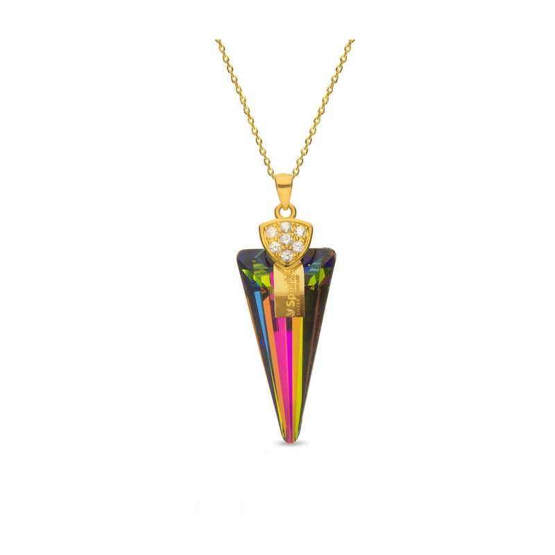 Naszyjnik SPARK Spike Gold CQ NG6480VM próba 925