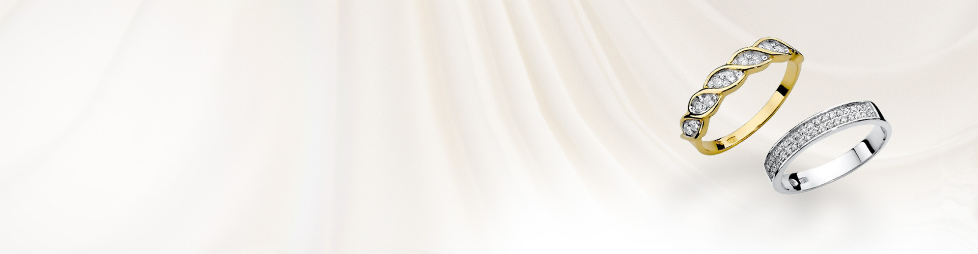Prsteny Line: zásnubní, s diamanty - Klenotnictví Sezam